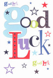 Radiating encouragement and joy, this bold good luck card captures the playful heart of South Norwood-a place where hope and possibility are written in every line. The letters of 'Good Luck' are arranged like a patchwork quilt, each shade thoughtfully blended: oversized, gentle blues meet vibrant reds and moss greens, with a hint of regal purple that brings to mind the lush gardens found along Elmers End Road. Whimsical stars in navy, lilac, and zingy lime scatter across the card's white surface, evoking the endless possibilities that South Norwood locals dream under twilight skies. Though the texture is smooth and flat, it hints at the luxury of high-quality cardstock-a pleasure to hold, like the softest petal from a newly delivered bouquet. This is the card you'd give with pride to a friend embarking on a new chapter, from a neighbour starting at a local school to a loved one facing a challenge, its spirit echoing the warmth and optimism woven through the streets and hearts of South Norwood.